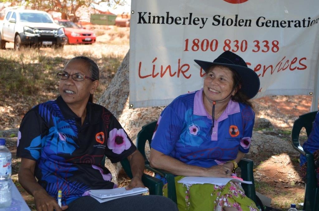 Broome Mental Health Week Link up Case workers Maureen Pigram and Paula Ellis